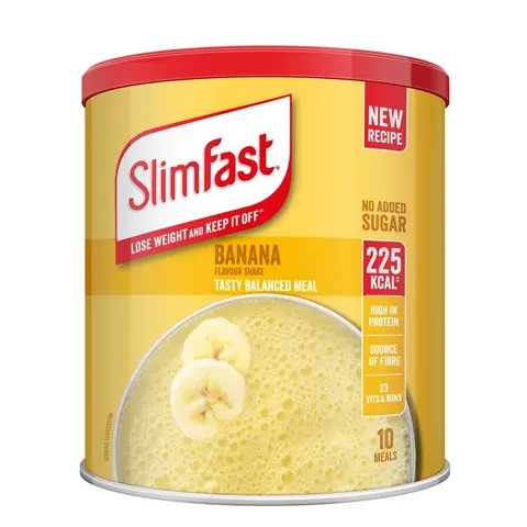 SlimFast Powder Tin Banana 365g – image 1