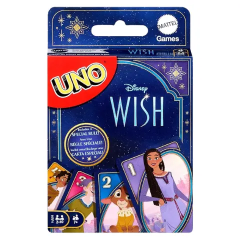 Mattel Disney UNO Wish Gioco di Carte – immagine 1