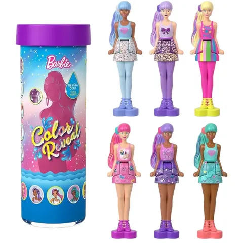 Barbie Mini BarbieLand Color Reveal Doll Assorted – 1 Pc – image 1