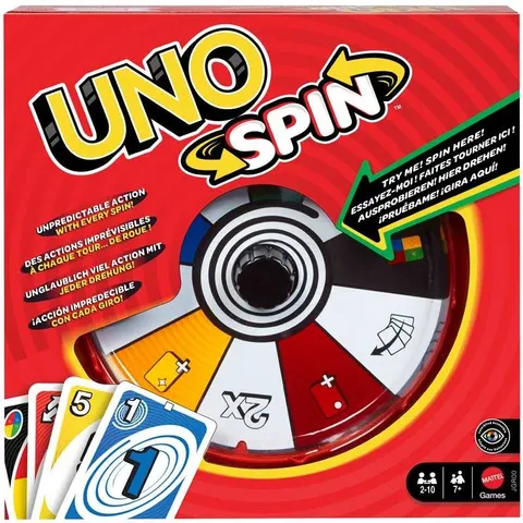 Mattel UNO Spin Bordspel – afbeelding 1