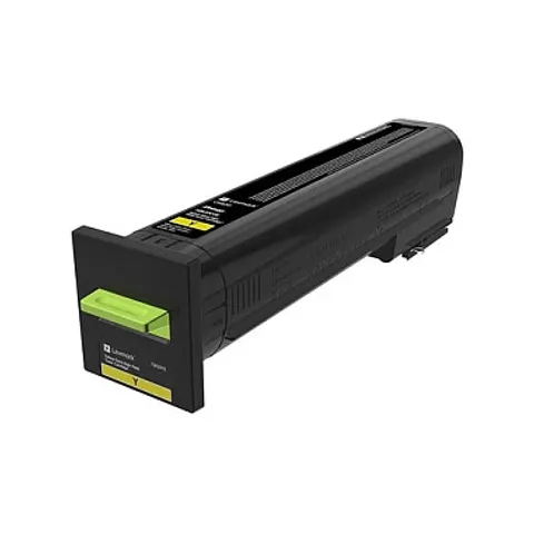 Toner Lexmark 72K2XYE żółty – zdjęcie 1