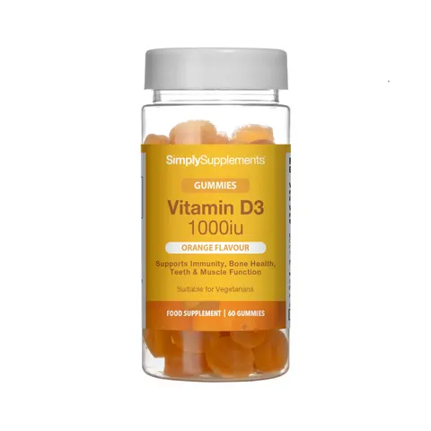 Vitamin D3 1000iu Gummies - 60 Gummies – image 1