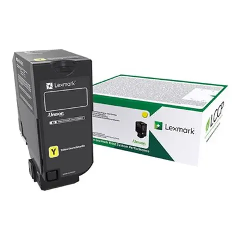 Lexmark 74C20Y0 toner amarillo – imagen 1