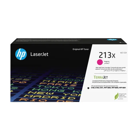 Tonercartridge HP W2133X 213X rood – afbeelding 1