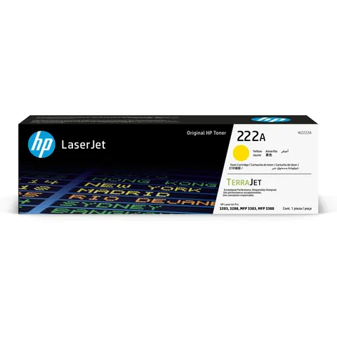 HP 222A (W2222A) - Gelb - Toner – Bild 1