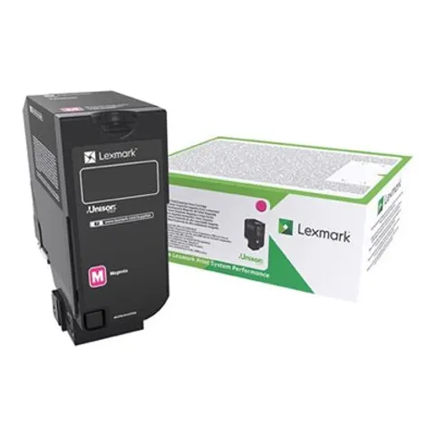 Lexmark 74C2HME Toner-kit magenta return program corporate. 12K pages – image 1