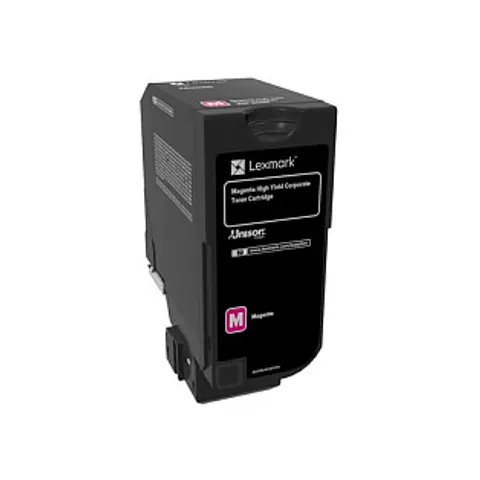 Lexmark 84C2HME czerwony (purpurowy) toner – zdjęcie 1