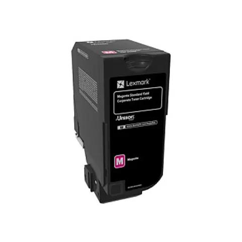 Toner Lexmark 74C2SME purpurowy (magenta) – zdjęcie 1