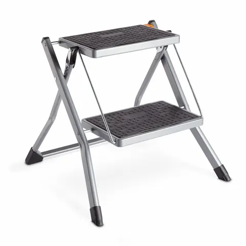 VonHaus 2 Tread Foldable Step Stool – image 1