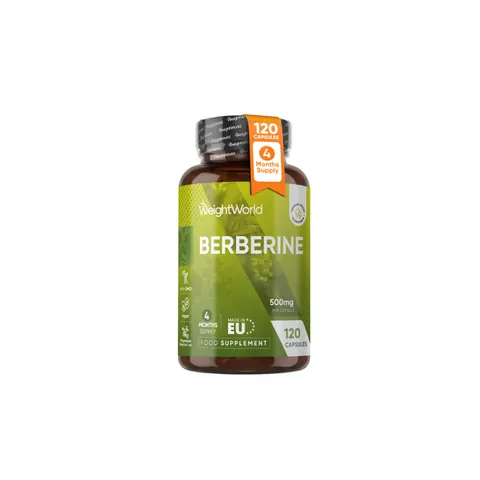 WeightWorld Berberina 500mg 120 Cápsulas – imagen 1