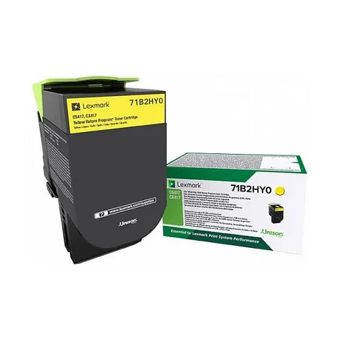 Lexmark 71B2HY0 toner amarillo XL – imagen 1