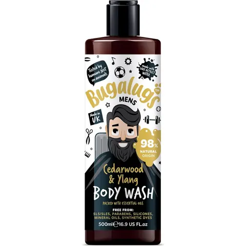 Bugalugs Men's Cedarwood & Ylang Body Wash – image 1