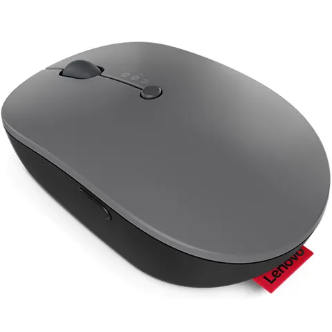 Lenovo Go Ambidextrous RF Wireless and Bluetooth Optical 2400 DPI Multi-Device Mouse – image 1