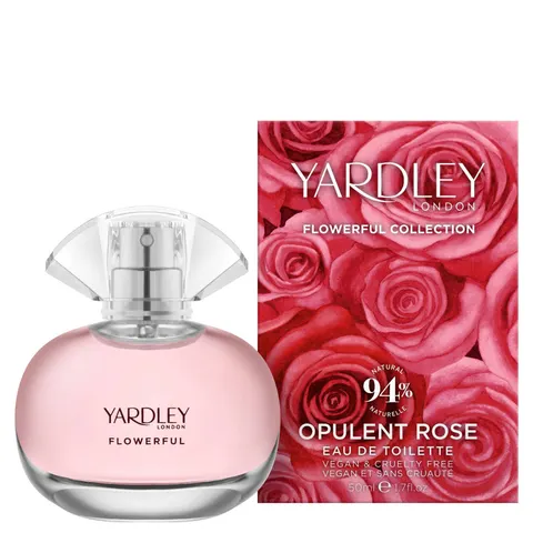 Yardley Opulent Rose 50ml EDT Spray – image 1