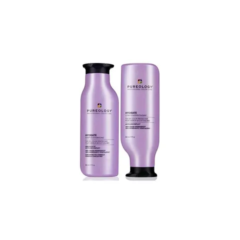 Pureology Hydrate Shampoo 266ml & Conditioner 266ml Duo – image 1