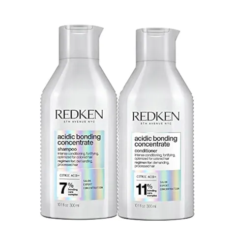 Redken Acidic Bonding Concentrate Shampoo 300ml and Conditioner 300ml – image 1