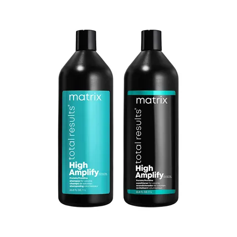 Matrix Total Results High Amplify Shampoo 1000ml & Conditioner 1000ml – image 1