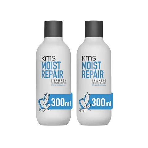 KMS Moist Repair Shampoo 300ml Double – image 1