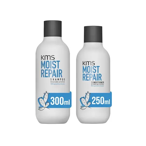 KMS Moist Repair Shampoo 300ml & Conditioner 250ml Duo – image 1
