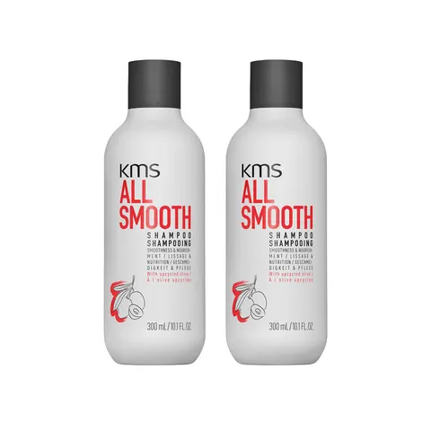 KMS All Smooth Shampoo 300ml Double – image 1