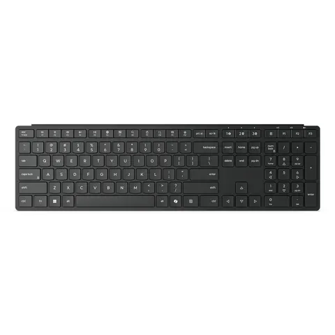 Lenovo Pro 6000 - Keyboard - multi-mode - wireless - 2.4 GHz, Bluetooth 5.3 - QWERTY - UK - eclipse black - brown box – image 1