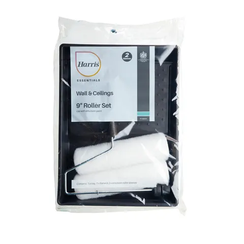 Harris Essentials 9in Roller Set with Two Sleeves – image 1