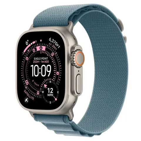 Apple Watch Ultra 3 GPS+Cell 49mm Light Blue Alpine Loop - M – Blue Medium – image 1