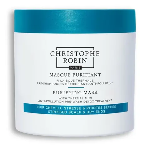 250ml Christophe Robin Purifying Mask with Thermal Mud – Bild 1