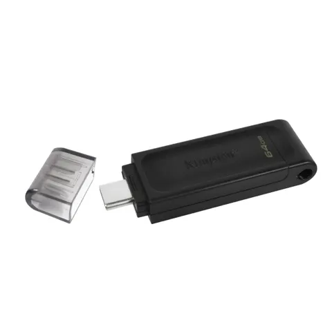 Kingston DataTraveler 70 - 64 GB – Schwarz – Bild 1