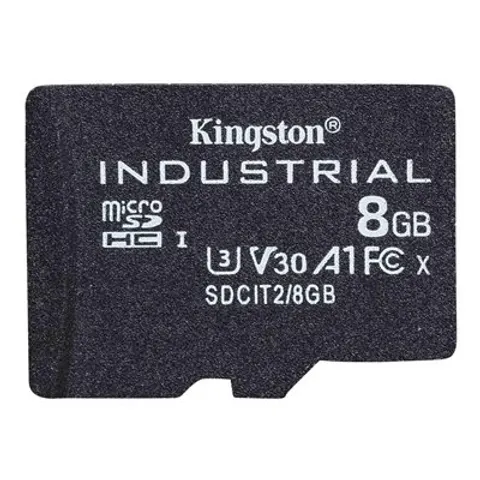 SDCIT2/8GBSP - microSDHC memory card 8 GB, Kingston Industrial – image 1