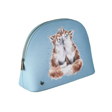 Wrendale Designs 'Contentment' Fox Large Cosmetic Bag – image 1