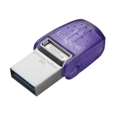 Kingston Pendrive Dt MicroDuo 3C G3 128GB Us+usb-c – zdjęcie 1