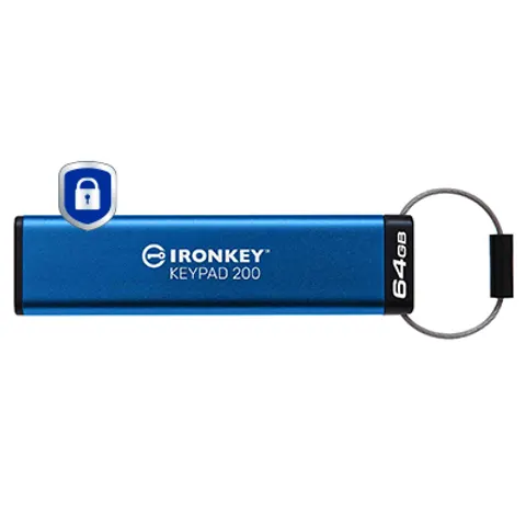 Pendrive Kingston IKKP200/64GB Blue – afbeelding 1