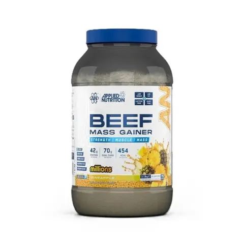 Beef Mass Gainer, Millions Pineapple - 3130 grams – image 1