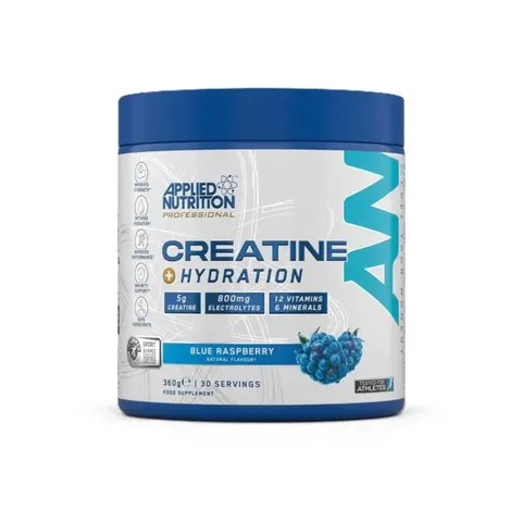 Creatine + Hydration, Blue Raspberry - 360 grams – image 1