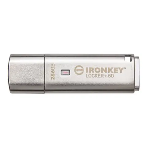 KINGSTON 256GB IronKey Locker Plus 50 – Bild 1