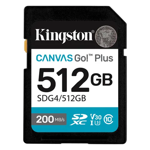 Kingston Canvas Go Plus SDXC - 512GB – Bild 1