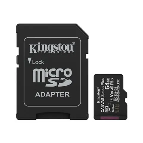 Kingston Select Plus microSDXC - 64 GB – afbeelding 1