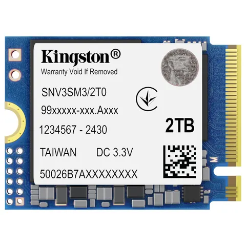 Kingston Technology 2000G NV3 M.2 2230 NVMe SSD – image 1