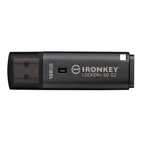 KINGSTON 128GB IronKey Locker Plus 50 G2 – Bild 1