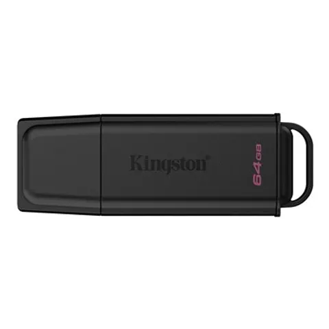 KINGSTON 64GB Portable USB 3.2 Black – Bild 1