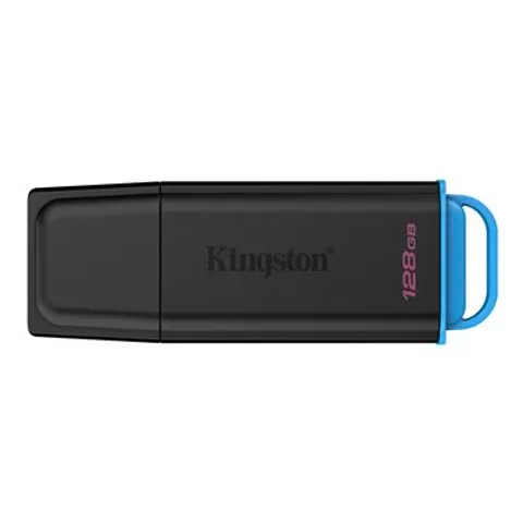 KINGSTON 128GB Portable USB 3.2 Bk/Blue – Bild 1