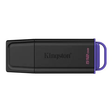 KINGSTON 512GB Portable USB 3.2 Bk/Purp – Bild 1