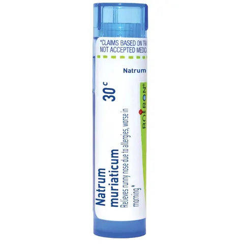Boiron, Natrum Muriaticum, 30C, Approx 80 Pellets – image 1