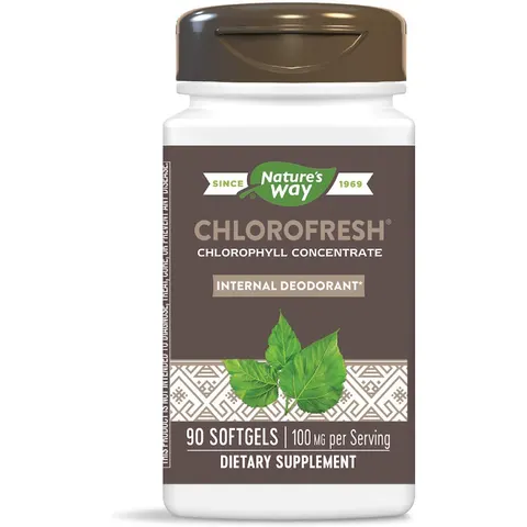 Nature's Way, Chlorofresh, Chlorophyll Concentrate, 90 Softgels – image 1