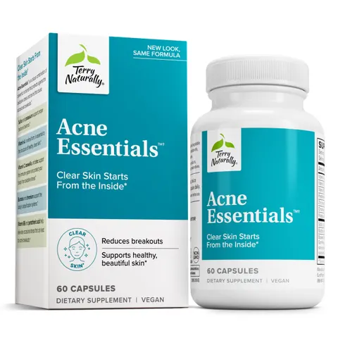 Terry Naturally, Acne Essentials, 60 Capsules – image 1