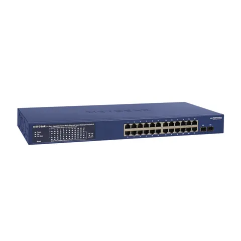 NETGEAR GS724TP3 - Switch, 24 puertos, Gigabit Ethernet, PoE – imagen 1