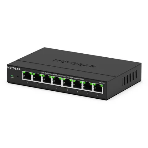 Netgear 8-Port 2,5G Multi-Gigabit Ethernet Unmanaged Essentials Switch – Bild 1