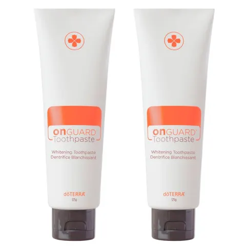 doTERRA On Guard Natural Whitening Toothpaste 4.2oz (2 Pack) – image 1