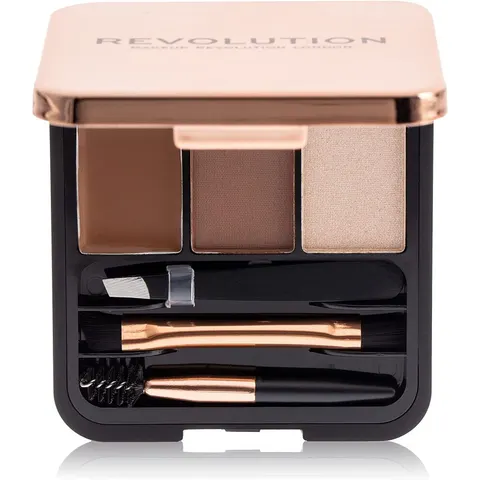 Revolution Brow Sculpt Kit sourcils parfaits teinte Medium 2.2 g – image 1